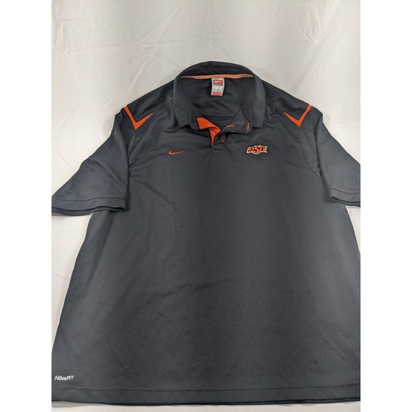 Nike Other - vintage 1990s Oklahoma State Cowboys OSU nike team sports polo shirt XL